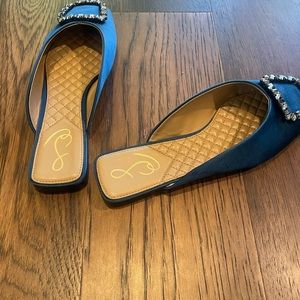 Sam Edelman satin slides
